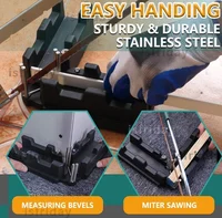 (🔥Black Friday Deals💥40% OFF)Carpenter 2 in 1 Miter Measuring Tool-Festivesl