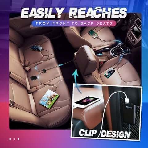 🔥Last Day Promotion 49% OFF - Four Ports Car Fast Charger (BUY 3 SAVE 15% & FREE SHIPPING)-Festivesl