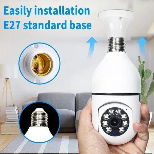 (⏰Last Day Promotion-49% OFF) Wireless Bulb Security Camera - 🔥BUY 2 FREE SHIPPING-Festivesl