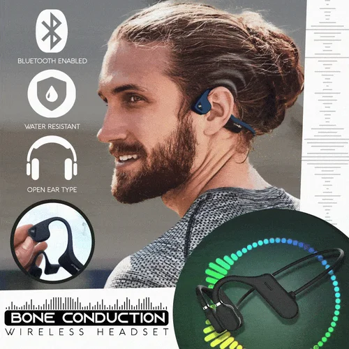 Bone Conduction Headphones - Bluetooth Wireless Headset🎧(BUY 2 FREE SHIPPING)-Festivesl