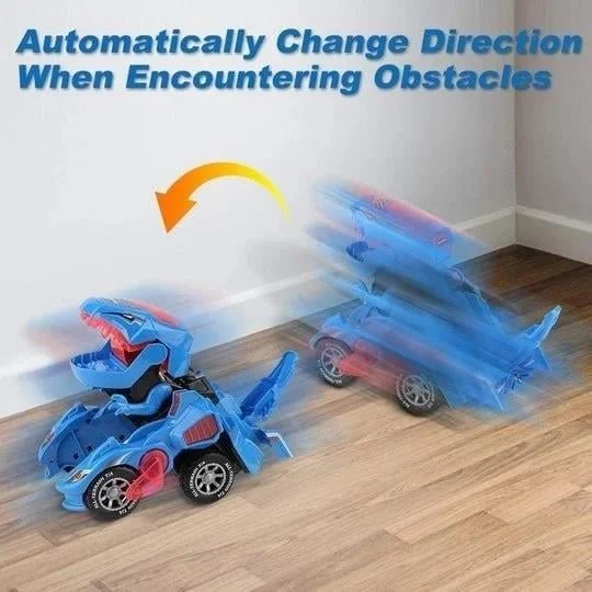 🎅Holiday Pre-Sale - 49% OFF🎁LED DINOSAUR TRANSFORMATION CAR TOY-Festivesl