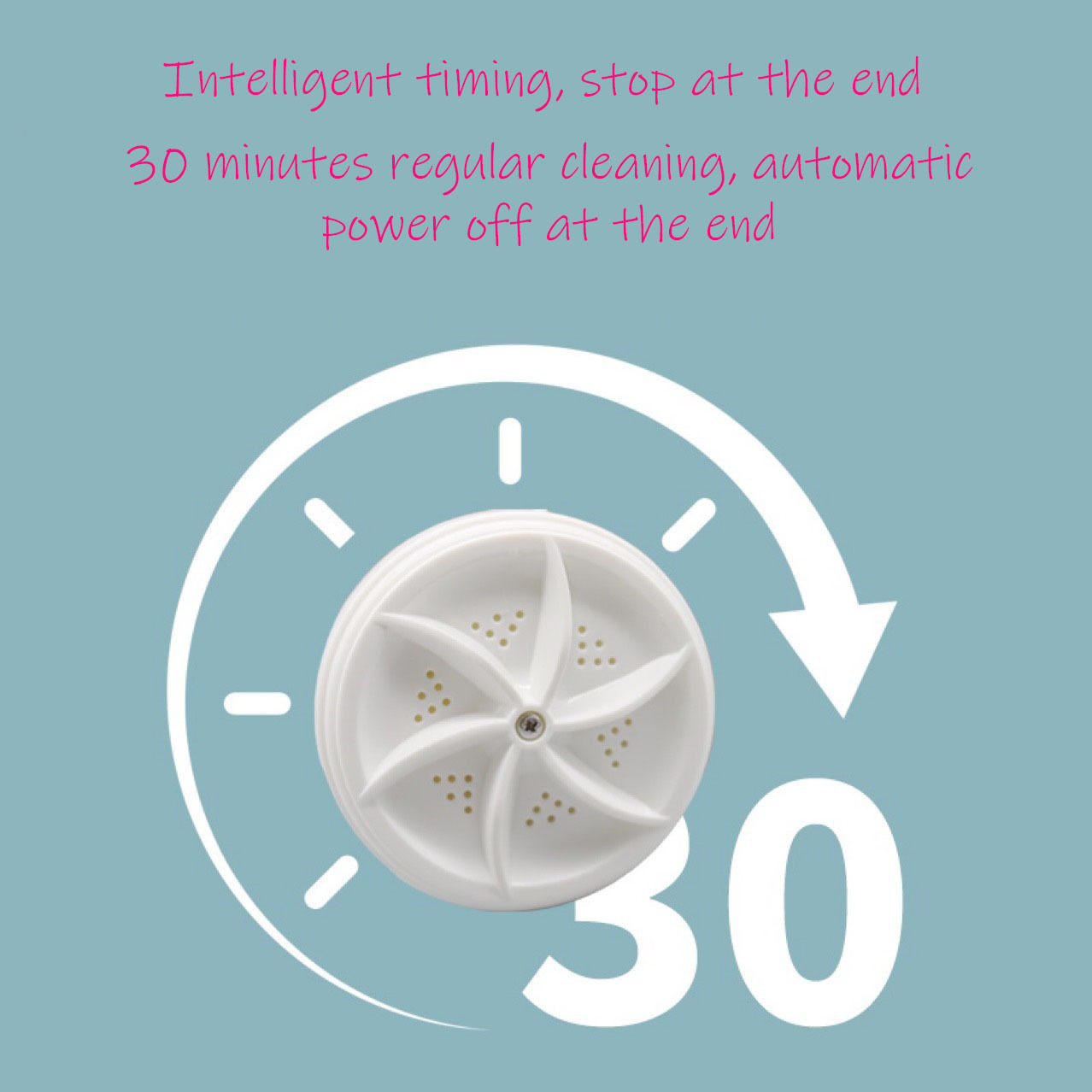 🔥Hot Sale - 50% OFF 🔥 - Mini Turbo Washer-Festivesl