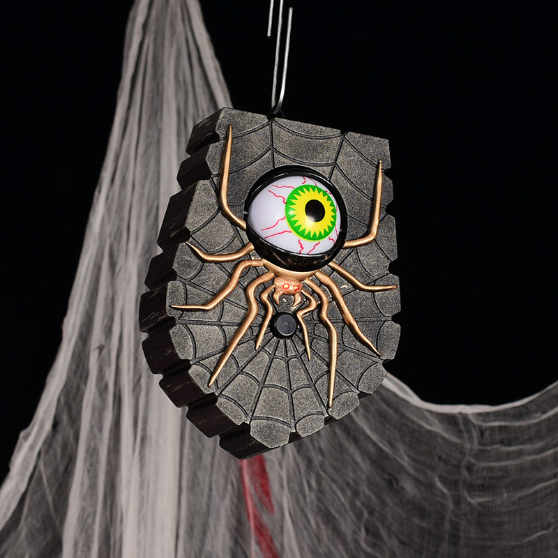 🔥HOT SALE - 49% OFF 🔥2023 New Halloween Spider One-Eyed Doorbell-Festivesl