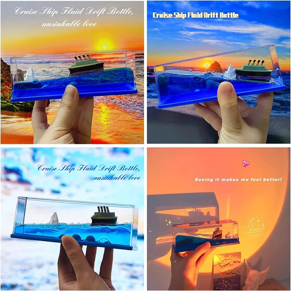 (🌲Early Christmas Sale- SAVE 48% OFF)Cruise Ship Model Decoration-Festivesl