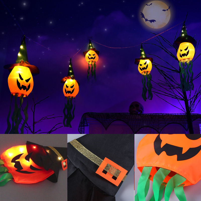 🔥HOT SALE - 49% OFF 🔥Halloween LED Wizard Pumpkin Lights-Festivesl
