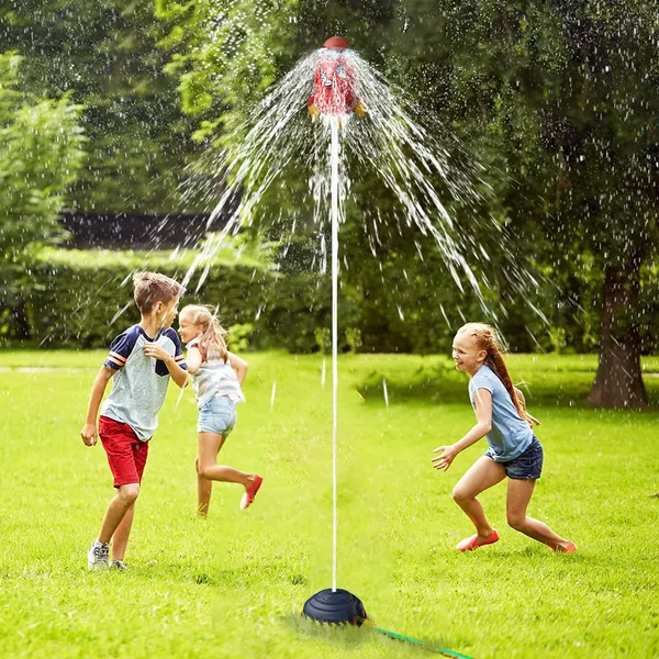 🔥Last Day 49% OFF - 2023 Summer Toy Outdoor Yard Rocket Sprinkler-Festivesl