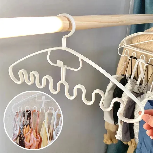 🔥Last Day Promotion -50% OFF🔥🎁Wave Pattern Stackable Hanger-Festivesl