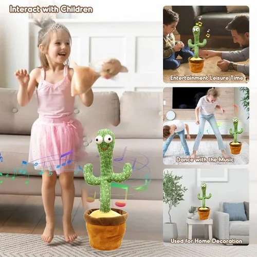 🔥Talking & Dancing Cactus Mimicking Toy🔥-Festivesl