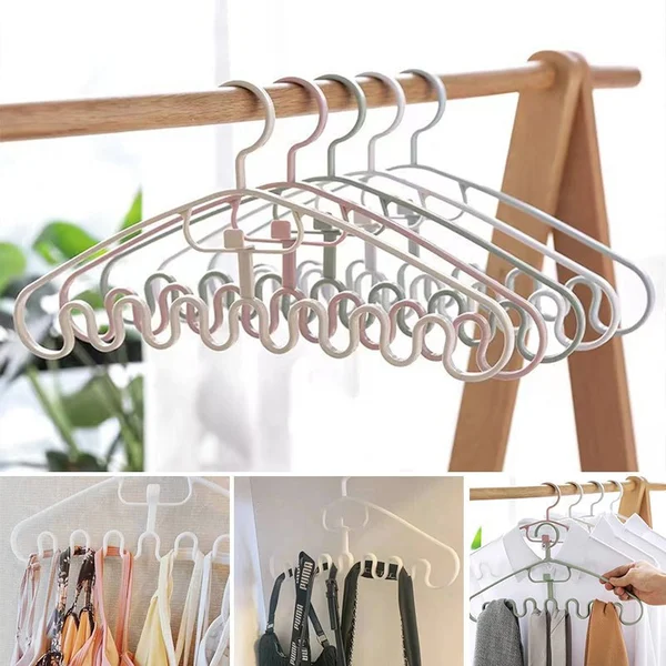 🔥Last Day Promotion -50% OFF🔥🎁Wave Pattern Stackable Hanger-Festivesl