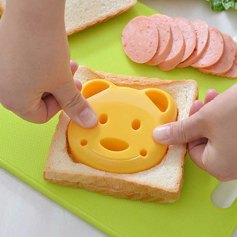Bear Shape Sandwich Mold Cutter-Festivesl