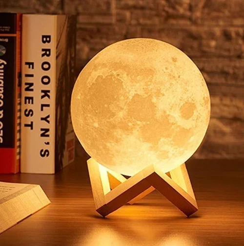 3D MOON NIGHT LAMP HUMIDIFIER-Festivesl