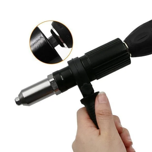 Professional Rivet Gun Adapter Kit With 4Pcs Different Matching Nozzle Bolts-Festivesl