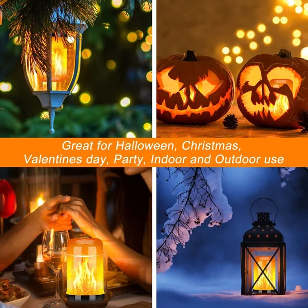🔥 Last Day Promotion - LED FLAME LIGHT BULB WITH GRAVITY SENSING EFFECT-Festivesl