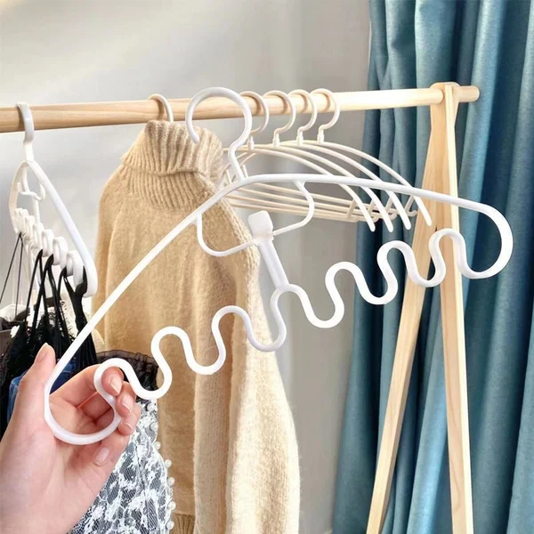 🔥Last Day Promotion -50% OFF🔥🎁Wave Pattern Stackable Hanger-Festivesl