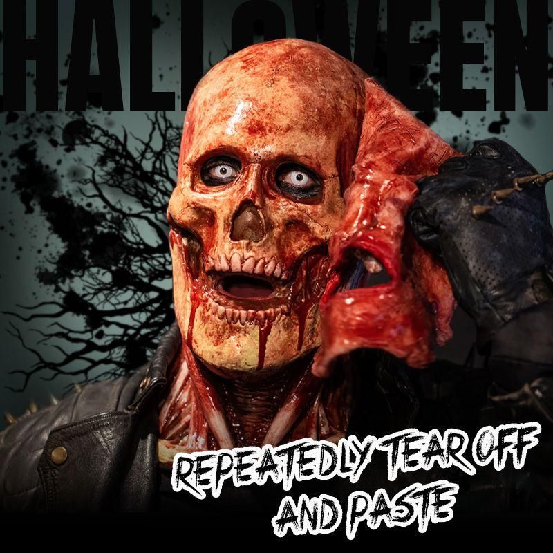 🔥HOT SALE - 45% OFF 🔥Halloween Jack the Clown Double Skull Mask-Festivesl