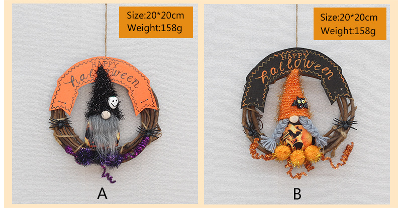 🔥HOT SALE - 48% OFF 🔥2022 New Halloween Wreath-Festivesl