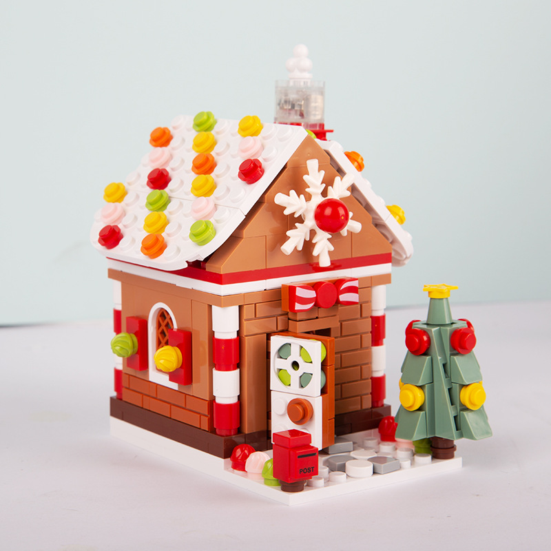 🔥Christmas warm up🔥🎅Christmas decoration blocks (🎁music box, photo frame, christmas tree​​​)-Festivesl