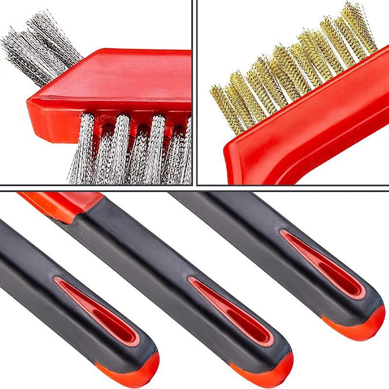 3-Piece Wire Brush Set-Festivesl