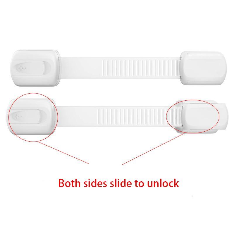 Child Safety Strap Locks for Fridge, Cabinets, Drawers, Dishwasher, Toilet-Festivesl