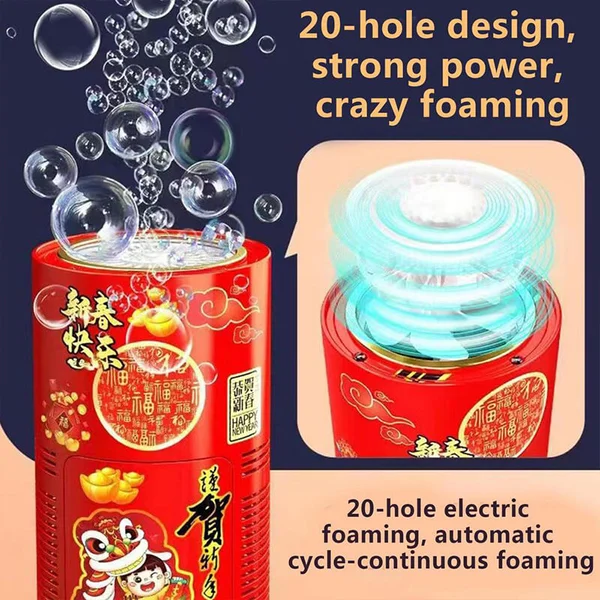 🎉🎉Portable Firework Bubble Machine🎉🎉-Festivesl