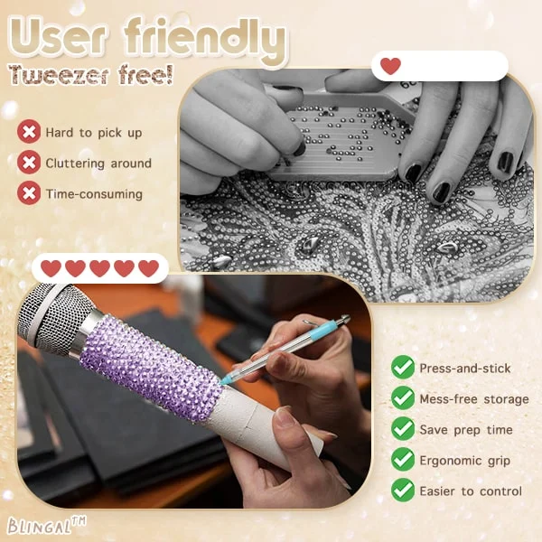 🎅CHRISTMAS PRE-SALE 45% 🎄Blingal DIY Diamond Embroidery Pen-Festivesl
