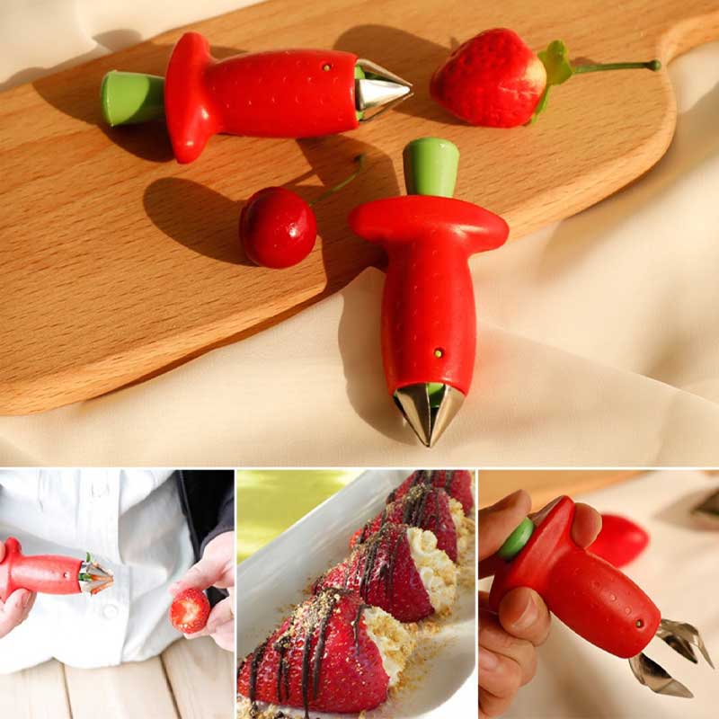 Berry Stem Remover Removal Fruit Peeling Tool-Festivesl