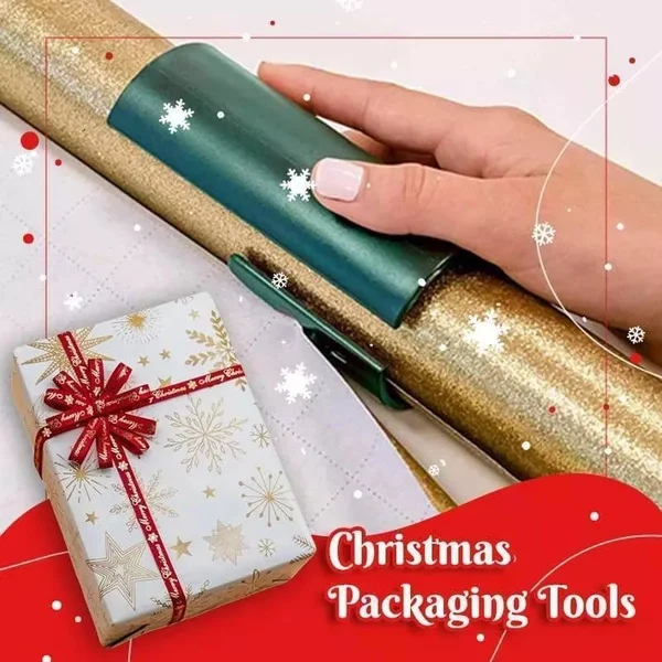 Christmas Gift Wrapping Paper Cutter-Festivesl