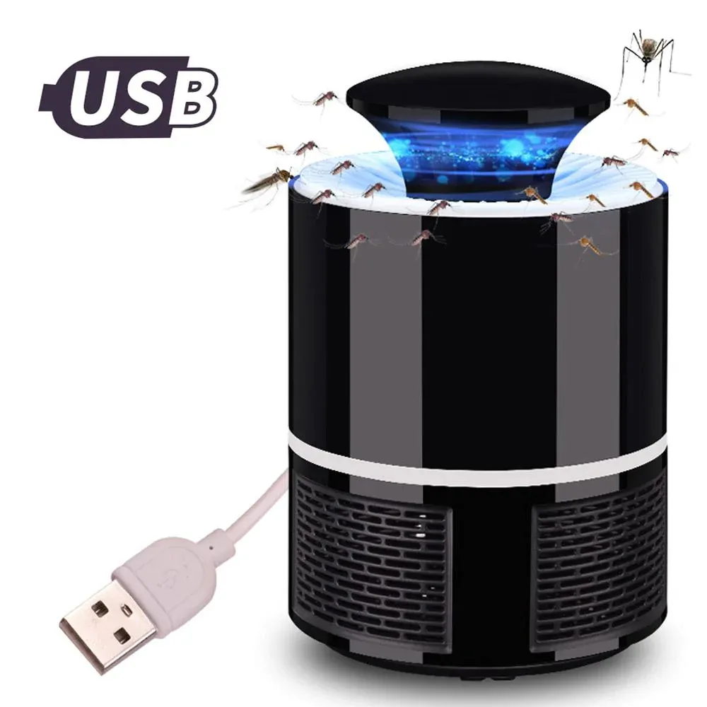 USB POWERED LED MOSQUITO KILLER LAMP-Festivesl