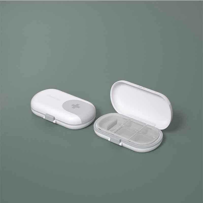 4 Compartments Portable Travel Pill Organizer-Festivesl