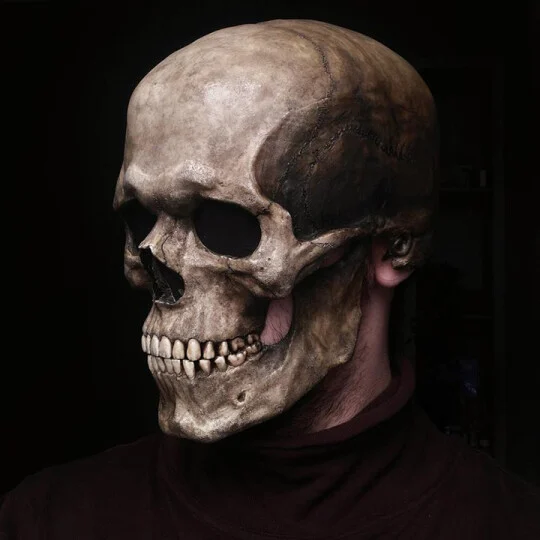 (🎃Halloween Early Sale-48% OFF) Full Head Skull Helmet(BUY 2 FREE SHIPPING NOW!)-Festivesl