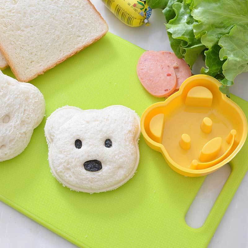 Bear Shape Sandwich Mold Cutter-Festivesl