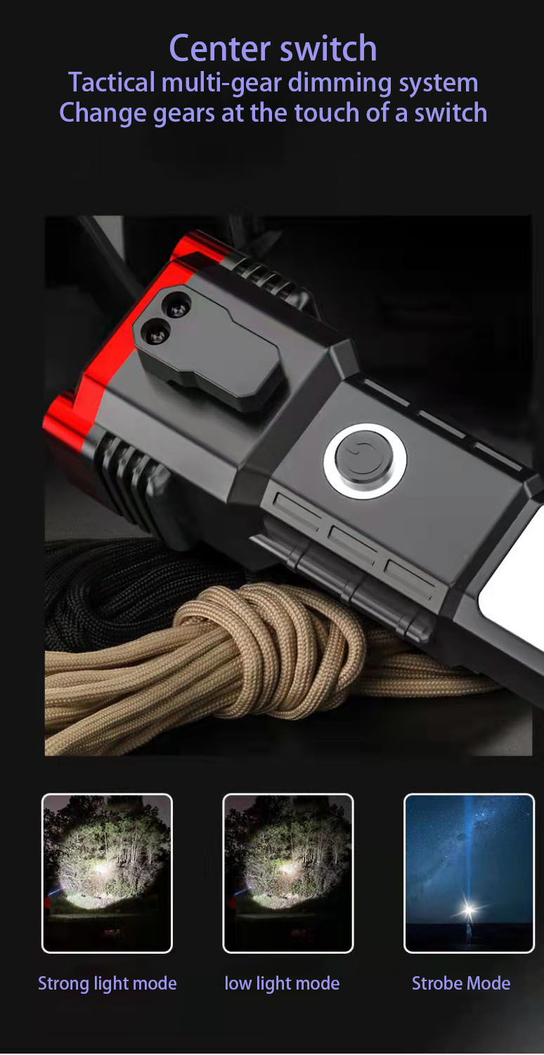 🔥HOT SALE - 50% OFF 🔥Multifunctional Emergency Car Flashlight-Festivesl