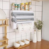 🎁Early Christmas Sale-30% OFF🥕Multifunction Film Storage Rack(Nail free)-Festivesl