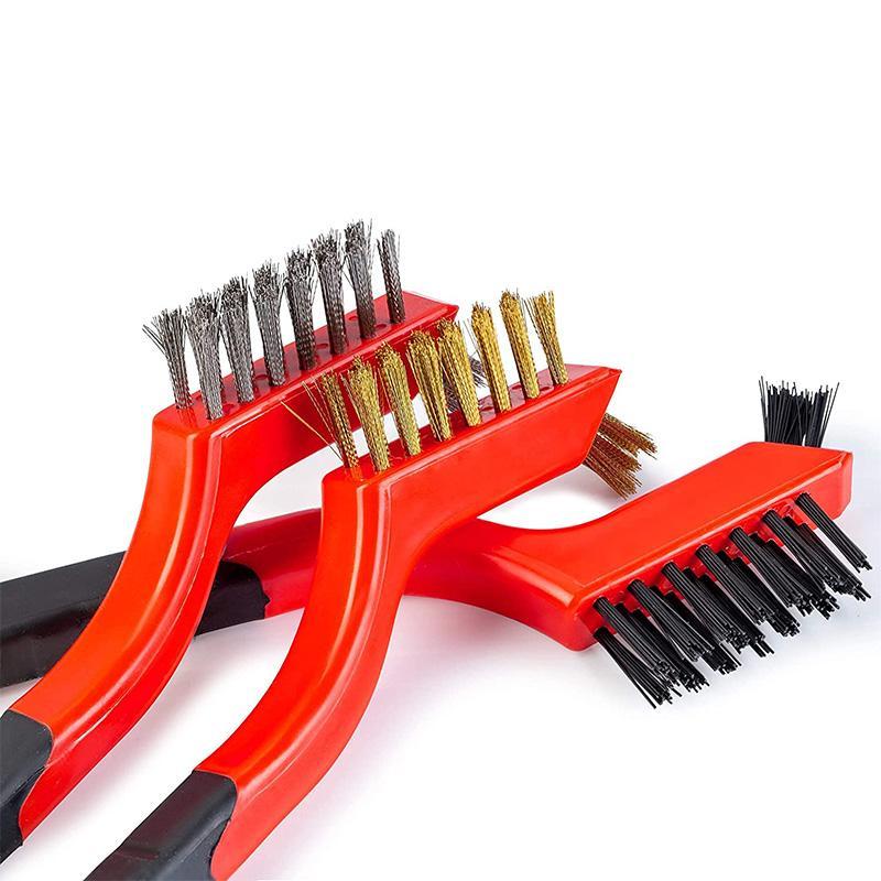 3-Piece Wire Brush Set-Festivesl