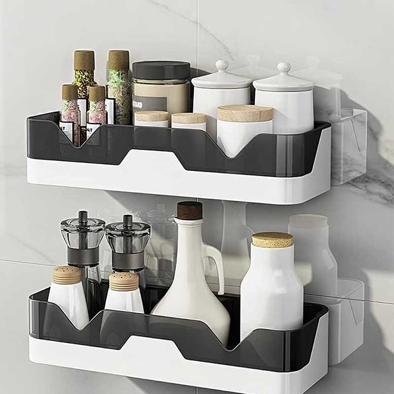 Adhesive Wall Mounted Bathroom Shelves-Festivesl