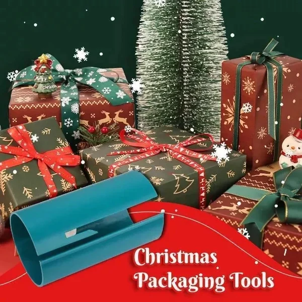 Christmas Gift Wrapping Paper Cutter-Festivesl
