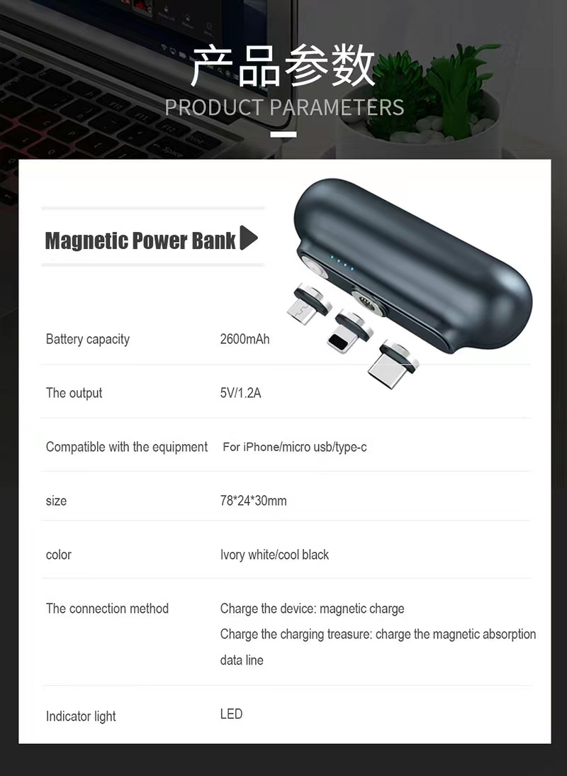 Portable 3 in 1 Power Bank-Festivesl