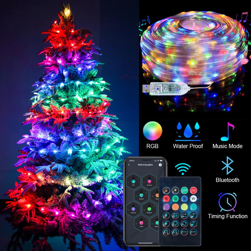 SMART CHRISTMAS LIGHTS-Festivesl