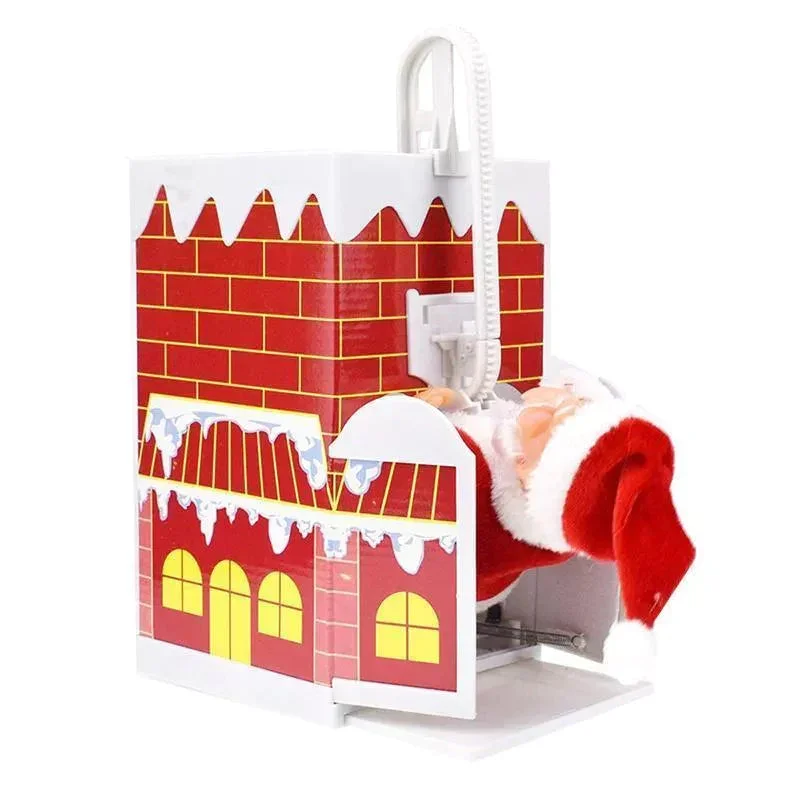 Electric Climbing chimney Santa Claus-Festivesl