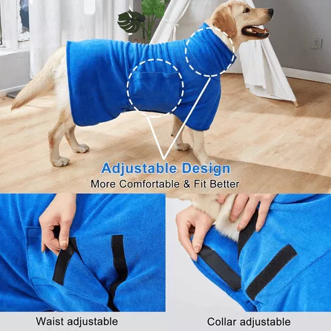 🎄Christmas Hot Sale 50% OFF-Super absorbent pet bathrobe (Free Shipping Over Two Piece）-Festivesl