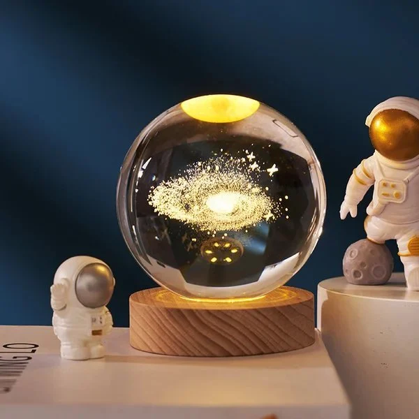 (🔥Hot Sale NOW- SAVE 48% OFF)3D Planet Crystal Ball-Festivesl