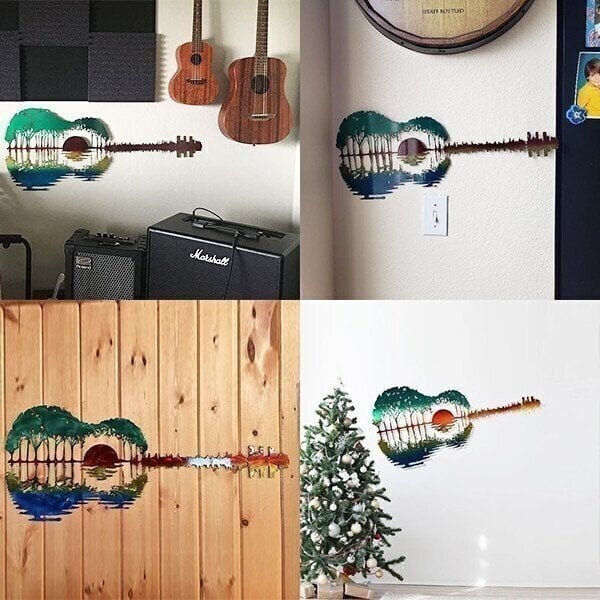 NEW YEAR SALE 40% OFF-Guitarist Art🎸MEGRAIDANTM️ Handmade Abstract Guitar Metal-BUY 2 FREE SHIPPING-Festivesl