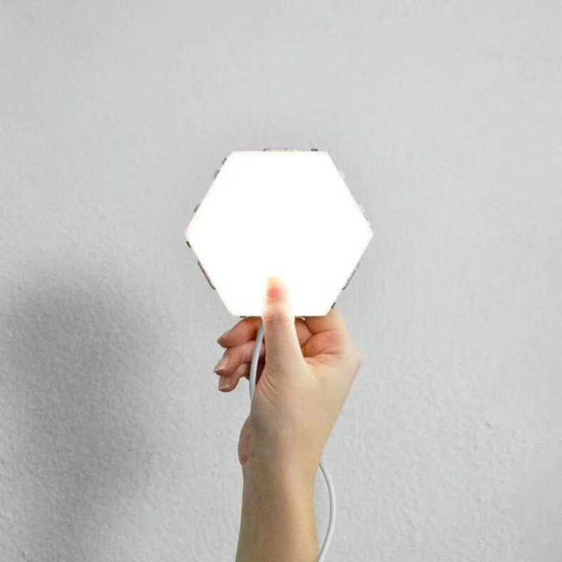 🔥HOT SALE - 50% OFF 🔥 Super LED Assembled Hand Touch Sensing Honeycomb Light-Festivesl