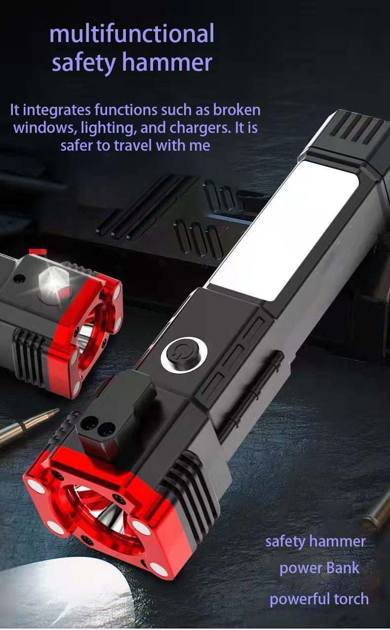 🔥HOT SALE - 50% OFF 🔥Multifunctional Emergency Car Flashlight-Festivesl