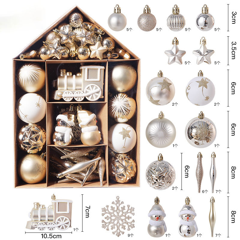 🔥Christmas Gifts 49% OFF🎁christmas70 House Painted Christmas Plating Gift Pack-Festivesl