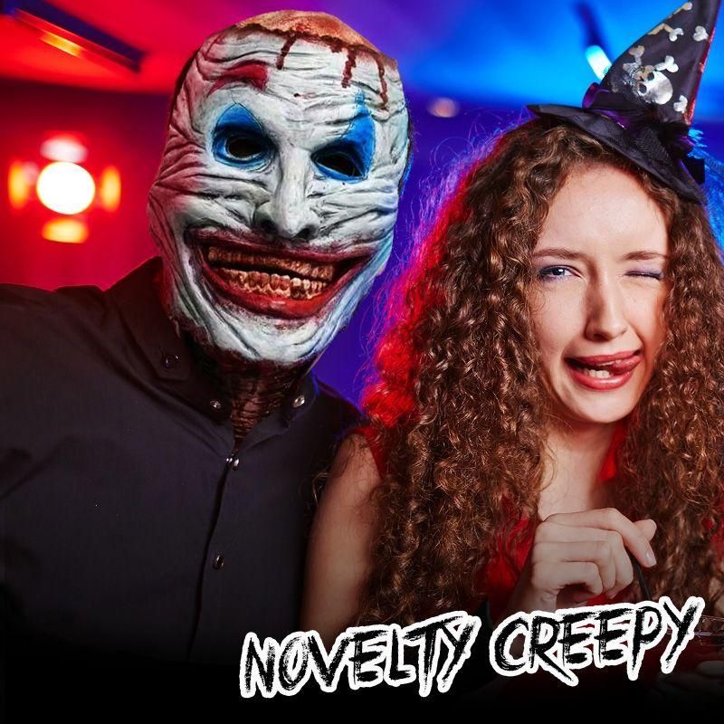 🔥HOT SALE - 45% OFF 🔥Halloween Jack the Clown Double Skull Mask-Festivesl