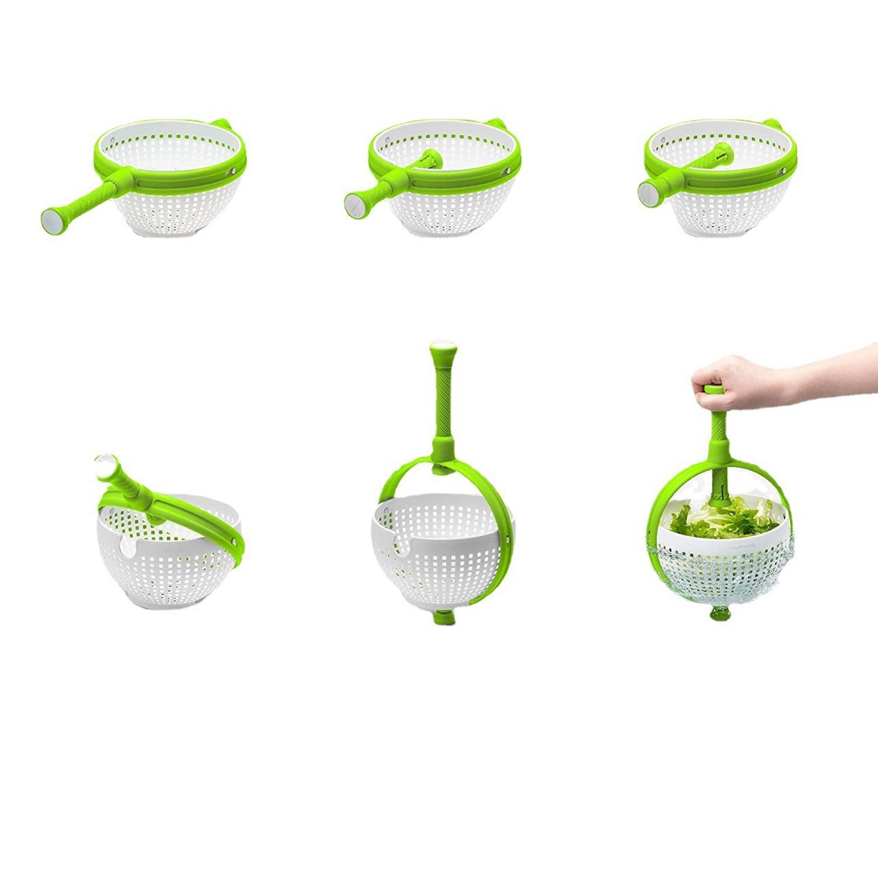 🔥HOT SALE - 50% OFF 🔥Kitchen Green Salad Spin Drainer-Festivesl