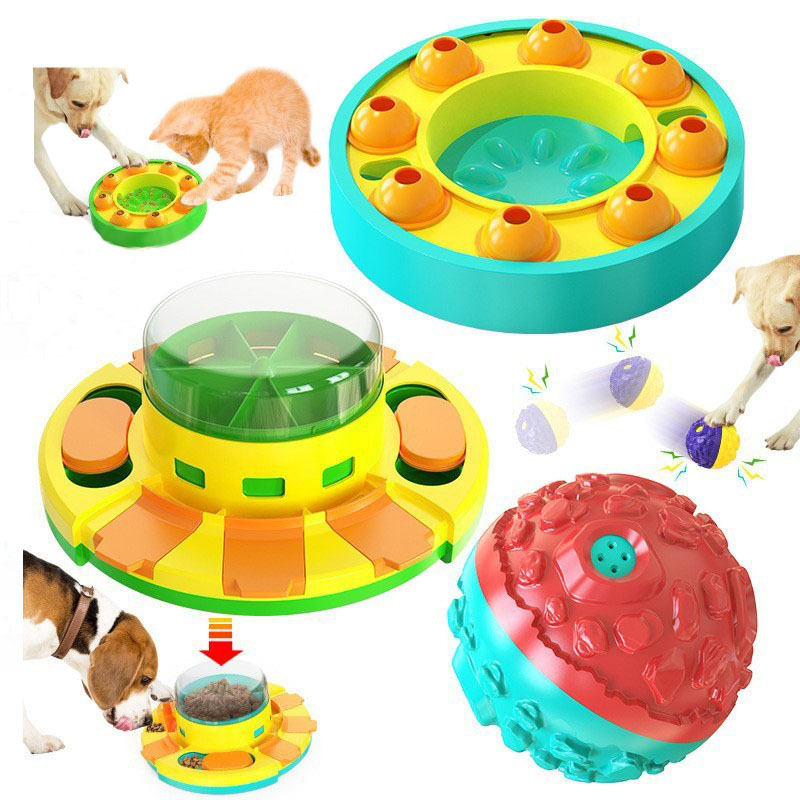 🔥HOT SALES🔥Wisdom Dog Toys Slow Leakage Feeding Training-Festivesl