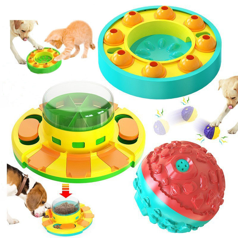 🔥HOT SALES🔥Wisdom Dog Toys Slow Leakage Feeding Training-Festivesl
