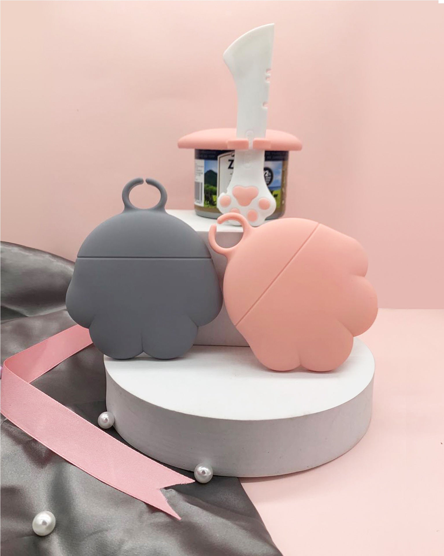 Cat Claw Can Lid Creative Can Opener Seal Vacuum Cat Tableware Supplies Silicone Can Lid-Festivesl